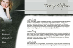 Bio page